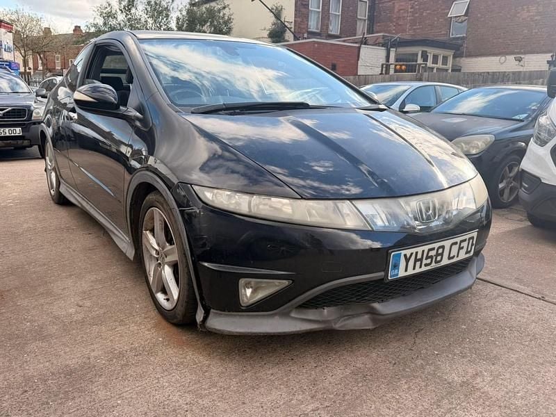 Used Honda Civic Type S 138 HP (101 kW) 2008 Black Hatchback