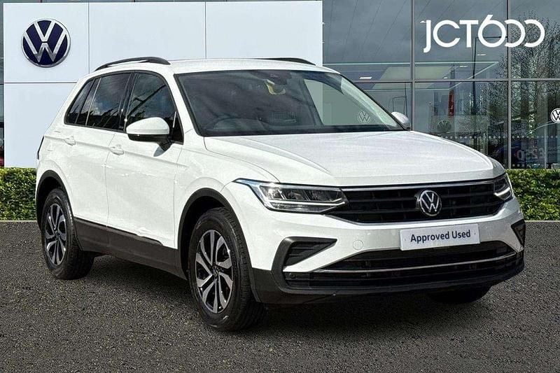 White Used 2022 VW Tiguan Active SUV | £23,960 (Good price) - Image 1/4
