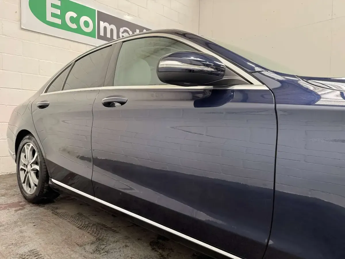Used Mercedes C220 Premium 170 HP (125 kW) 2015 Blue Sedan