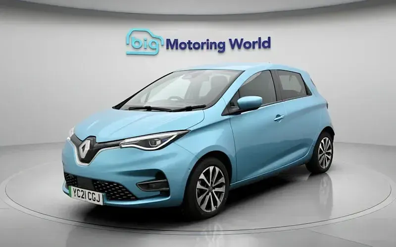 Used Renault Zoe GT-Line 100 kW (136 HP) 2021 Blue Hatchback