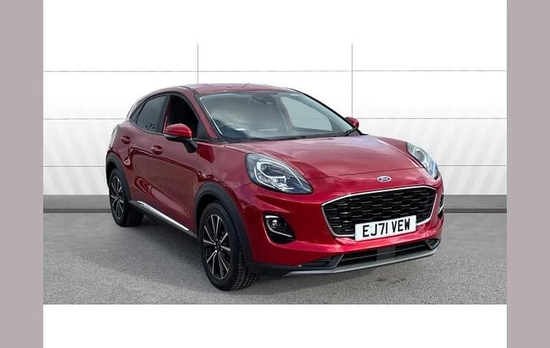 Used Ford Puma Titanium 125 HP (91 kW) 2021 Red SUV