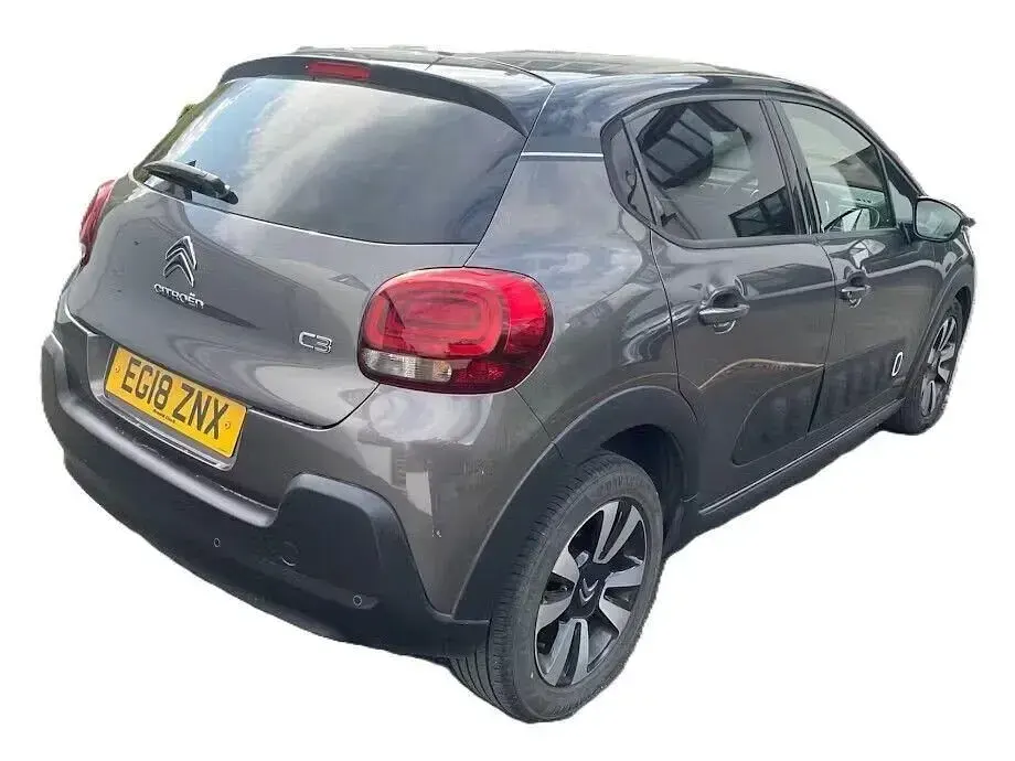Usado Citroën C3 Flair 110 HP (80 kW) 2018 Cinzento Citadino