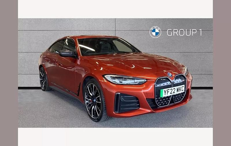 Orange Used 2022 BMW i4 Comfort Edition Sedan | £36,950 (Fair price) - Image 1/4