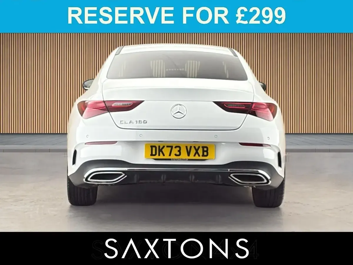 Used Mercedes CLA180 AMG Line Premium 2023 White Coupe