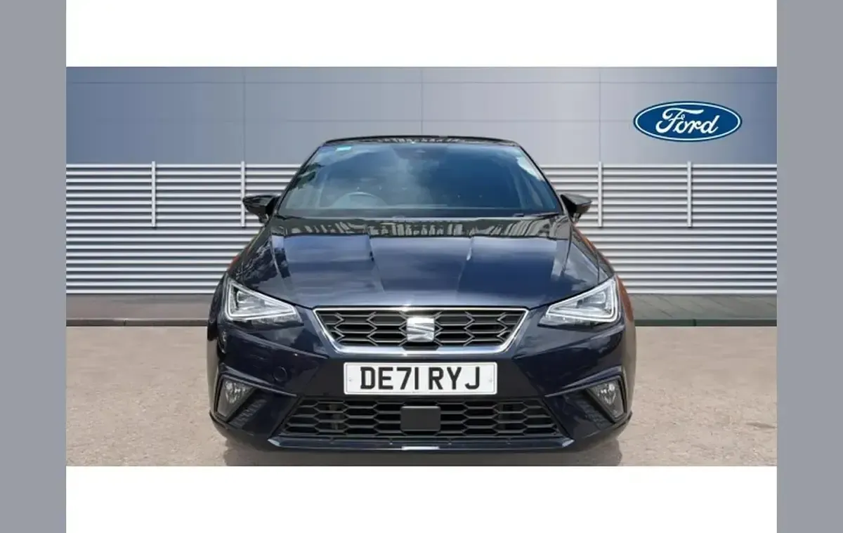 Used Seat Ibiza FR 108 HP (79 kW) 2021 Blue Hatchback