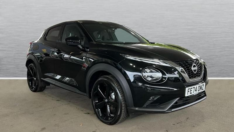 Pearl black Used 2024 Nissan Juke Tekna SUV | £20,027 (A bit pricey) - Image 1/4