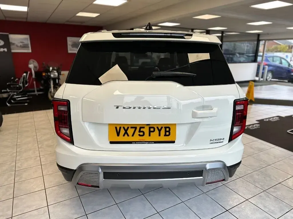 Used KGM Torres 2025 Grand white SUV
