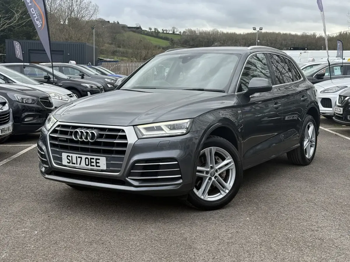 Used Audi Q5 S-Line 190 HP (139 kW) 2017 Grey SUV