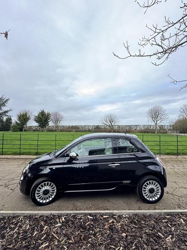Used Fiat 500 Lounge 2014 Black Hatchback