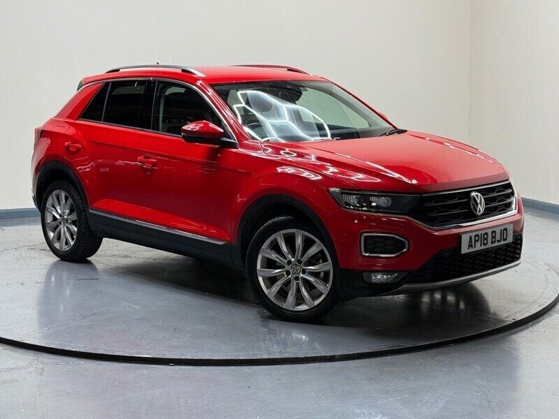 Red Used 2018 VW T-Roc SEL SUV | £18,995 (Good price) - Image 1/4