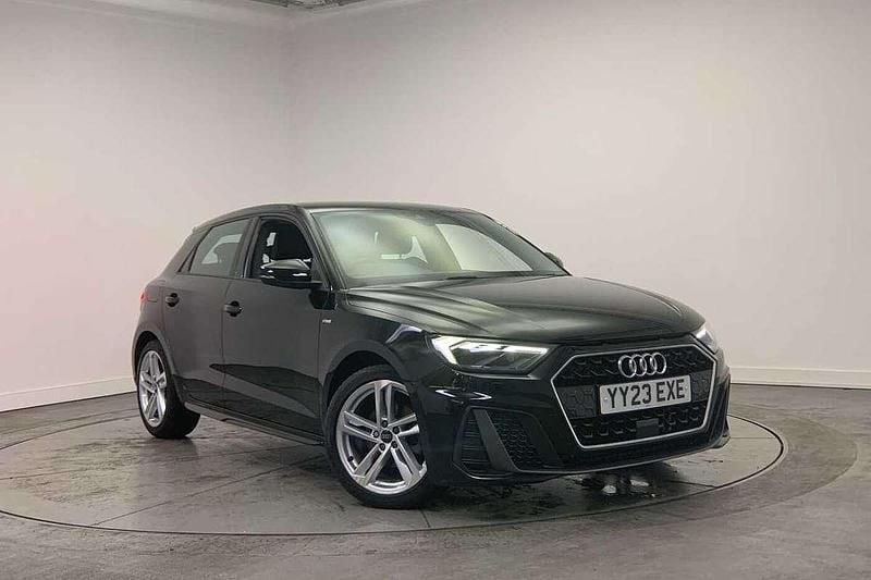 Black Used 2023 Audi A1 S-Line Hatchback | £18,200 (Good price) - Image 1/4