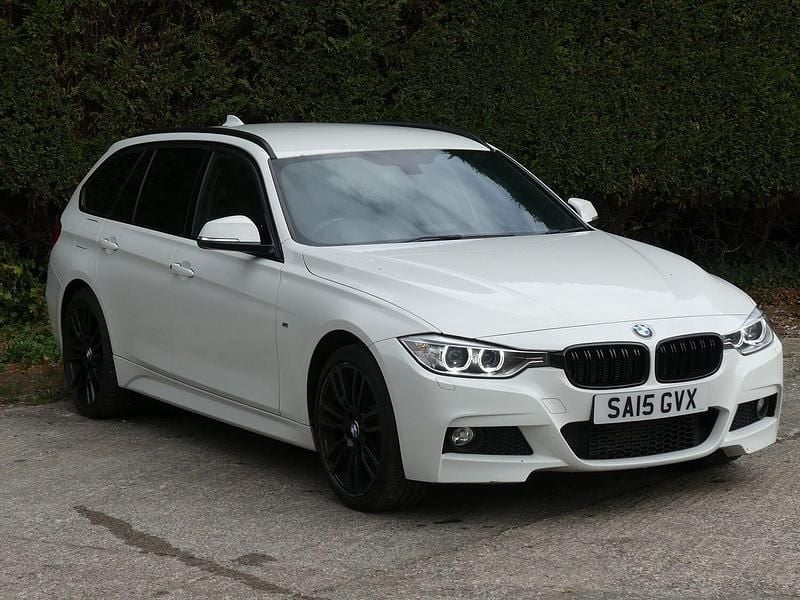 White Used 2015 BMW 320 M Sport Estate | £10,000 (Fair price) - Image 1/4
