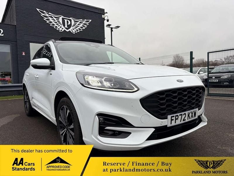 White Used 2022 Ford Kuga ST-Line X SUV | £12,995 (Fair price) - Image 1/4