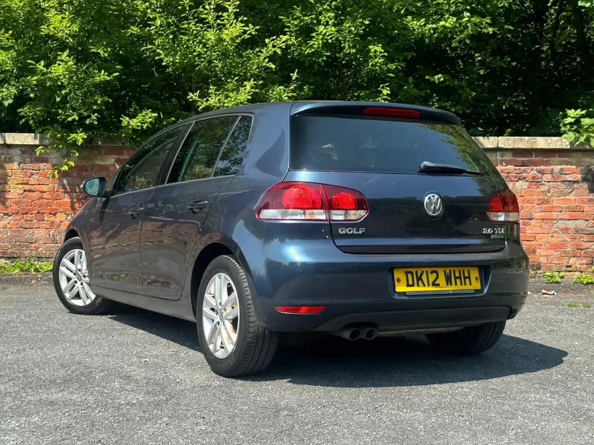 Used VW Golf VII GT 150 HP (110 kW) 2012 Blue Hatchback