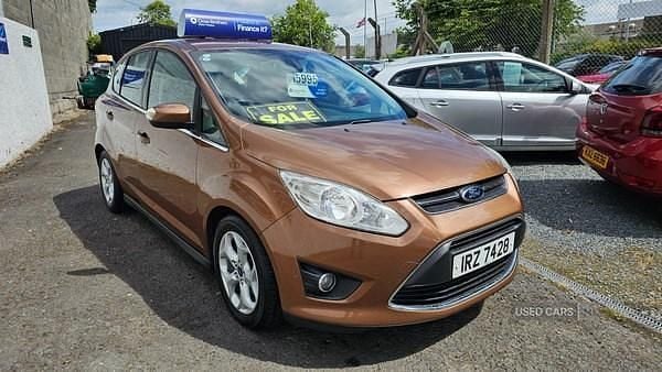 Used Ford C-MAX Zetec 115 HP (84 kW) 2015 Brown MPV