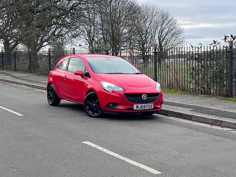 Used Vauxhall Corsa 90 HP (66 kW) 2019 Red Hatchback