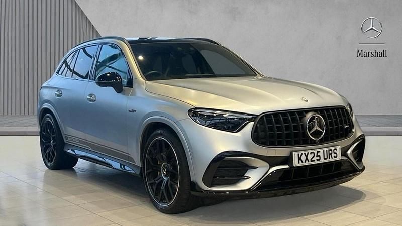 Silver Used 2025 Mercedes GLC63 AMG Edition 1 Estate | £91,480 (Expensive) - Image 1/4