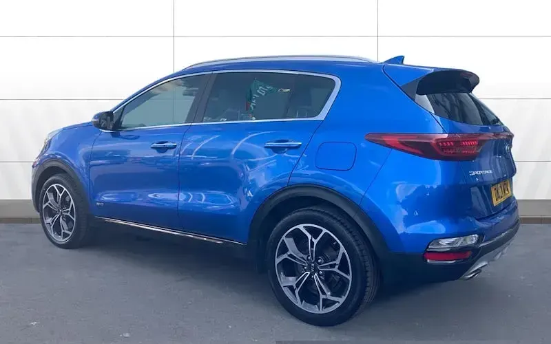 Used Kia Sportage GT-Line 177 HP (130 kW) 2021 Blue SUV