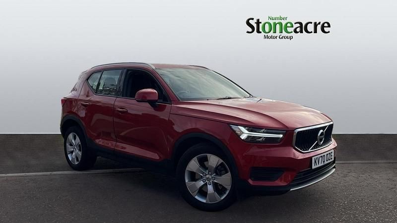 Red Used 2020 Volvo XC40 Momentum SUV | £19,178 (A bit pricey) - Image 1/4
