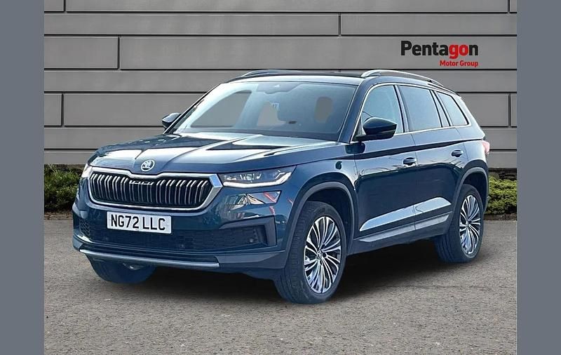 Used Skoda Kodiaq SE L Executive 147 HP (108 kW) 2023 Blue SUV