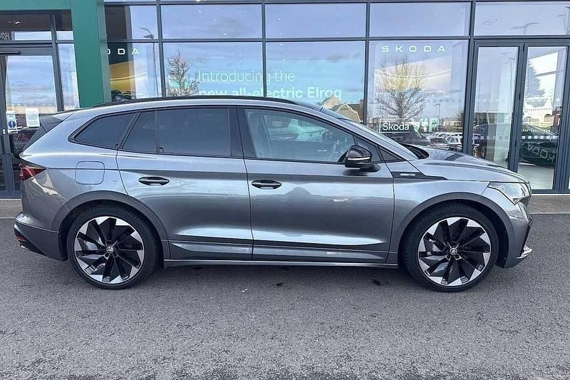Used Skoda Enyaq iV SportLine 194 kW (265 HP) 2023 Graphite grey metallic SUV