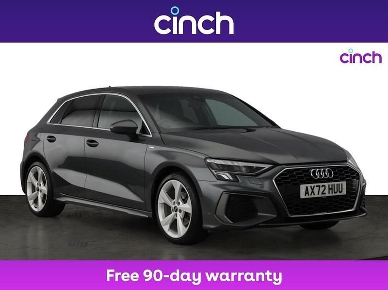 Grey Used 2023 Audi A3 S-Line Hatchback | £21,099 (Fair price) - Image 1/3