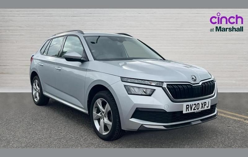 Used Skoda Kamiq SE 116 HP (85 kW) 2020 Brilliant silver metallic SUV