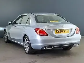 Used Mercedes C220 170 HP (125 kW) 2019 Silver Sedan