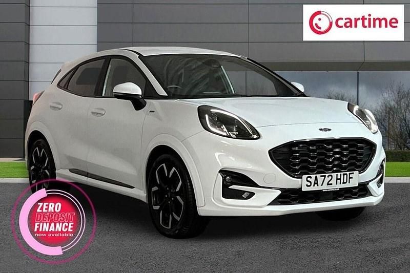 White Used 2023 Ford Puma ST-Line X SUV | £12,990 (Fair price) - Image 1/4