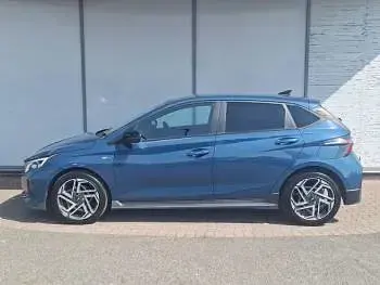 Used Hyundai i20 N Line 100 HP (73 kW) 2025 Blue Hatchback