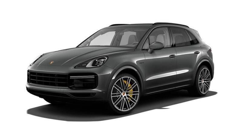 Quarzite grey metallic Used 2020 Porsche Cayenne Turbo S SUV | £77,990 - Image 1/4