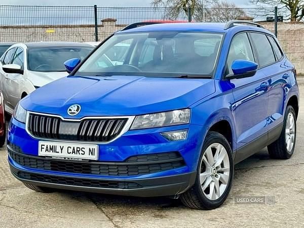 Used Skoda Karoq SE 2019 Blue SUV