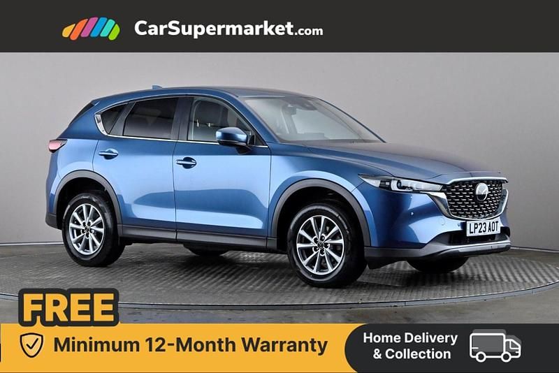 Blue Used 2023 Mazda CX-5 Center-Line SUV | £18,697 (Super price) - Image 1/4