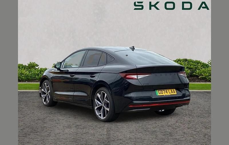 Used Skoda Enyaq iV vRS 250 kW (340 HP) 2025 Black SUV