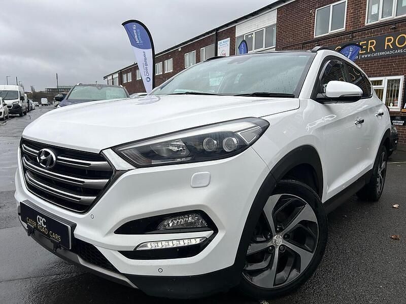 Used Hyundai Tucson Premium SE 136 HP (100 kW) 2015 White SUV