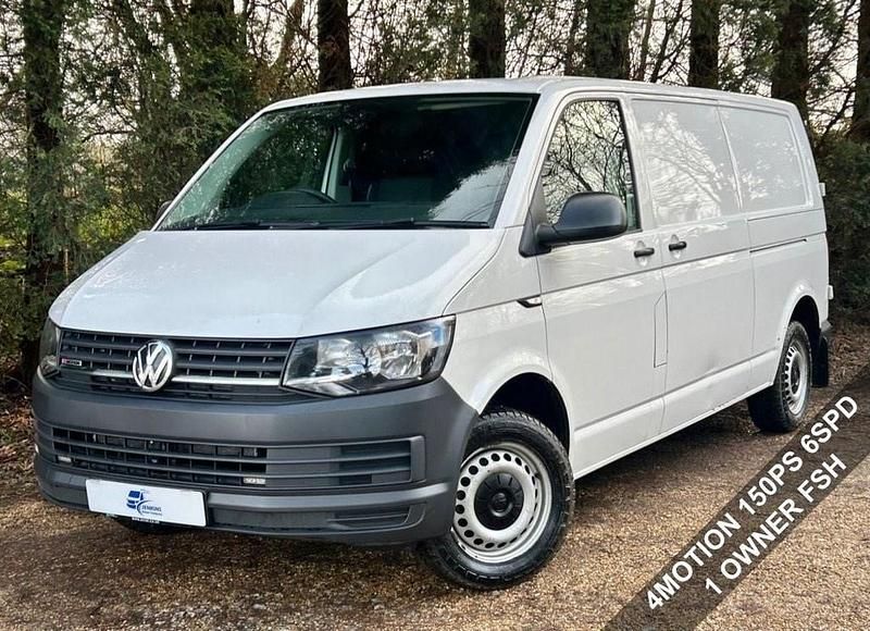 Used VW T6 Startline 150 HP (110 kW) 2017 White Van