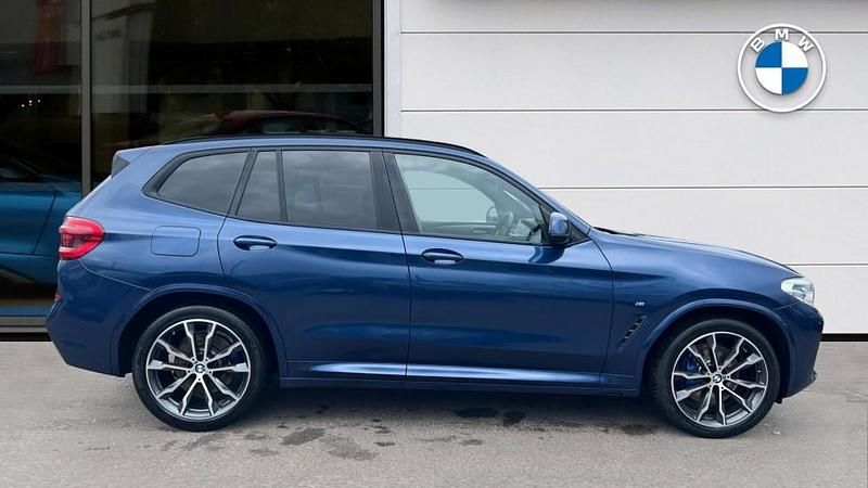 Begagnad BMW X3 M Sport 187 HK (137 kW) 2019 Blå SUV