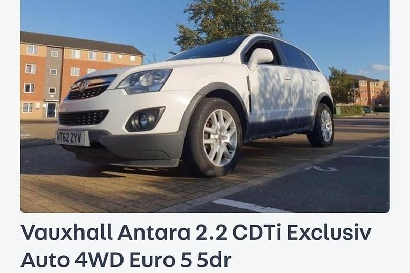 White Used 2012 Vauxhall Antara SUV | £3,995 (Fair price) - Image 1/1
