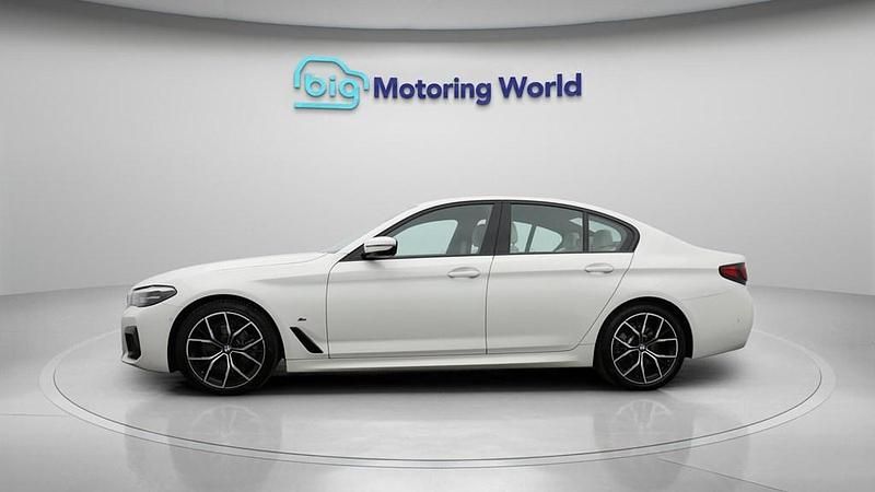 Used BMW 520 M Sport 190 HP (139 kW) 2022 White Sedan