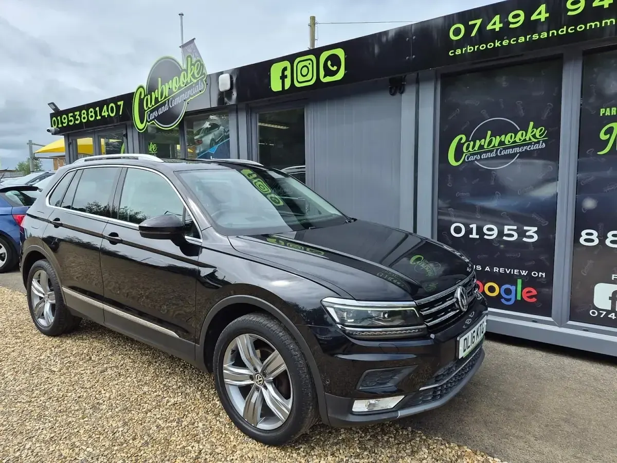 Used VW Tiguan SEL 150 HP (110 kW) 2016 Black SUV