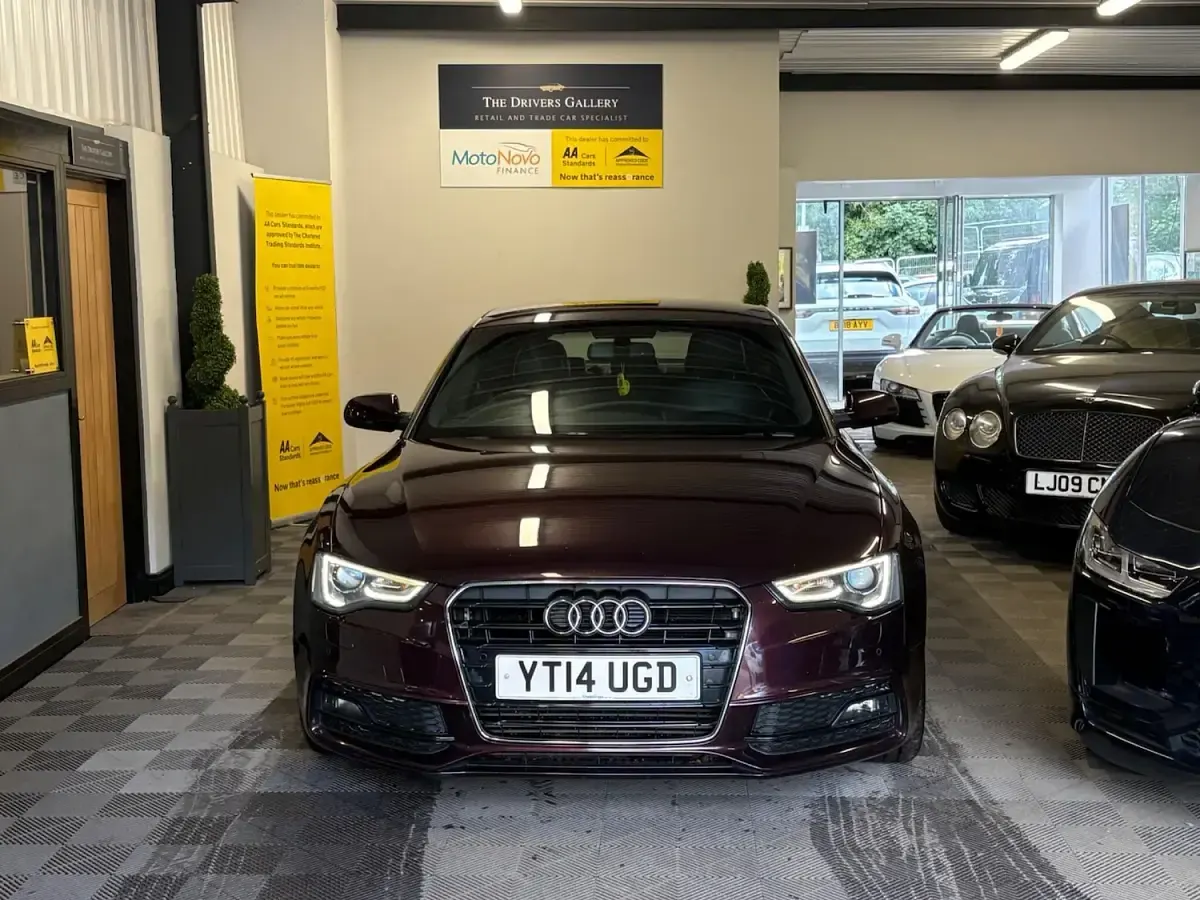 Used Audi A5 S-Line 2014 Red Coupe