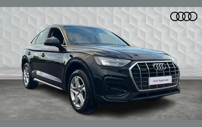 Black Used 2022 Audi Q5 Sportback Sport SUV | £27,609 (Fair price) - Image 1/4