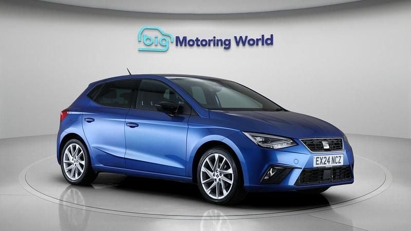 Used Seat Ibiza FR 110 HP (80 kW) 2023 Blue Hatchback
