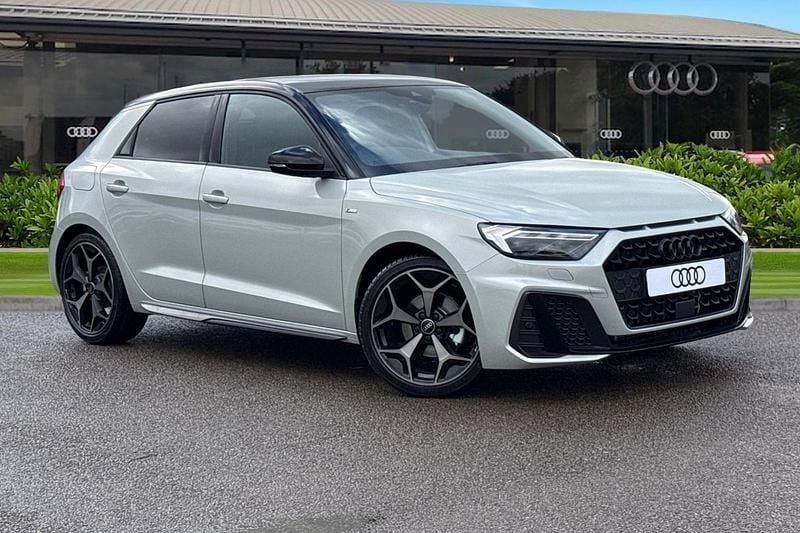 New Audi A1 Sportback Black Edition 2026 Silver Hatchback