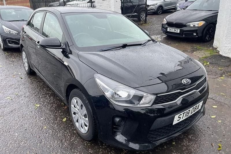 Black Used 2018 Kia Rio Hatchback | £6,495 (Fair price) - Image 1/1