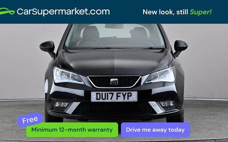 Begagnad Seat Ibiza SE Technology 90 HK (66 kW) 2017 Svart Halvkombi