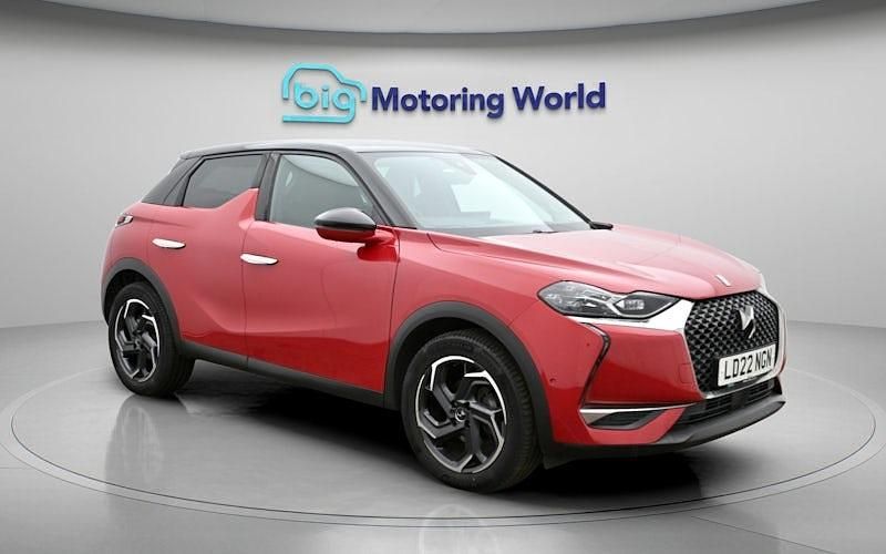 Used DS Automobiles DS3 Crossback Rivoli 131 HP (96 kW) 2022 Red SUV