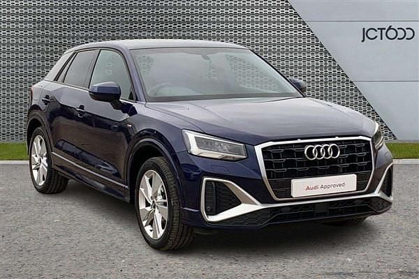 Blue Used 2023 Audi Q2 S-Line SUV | £18,988 (Fair price) - Image 1/4