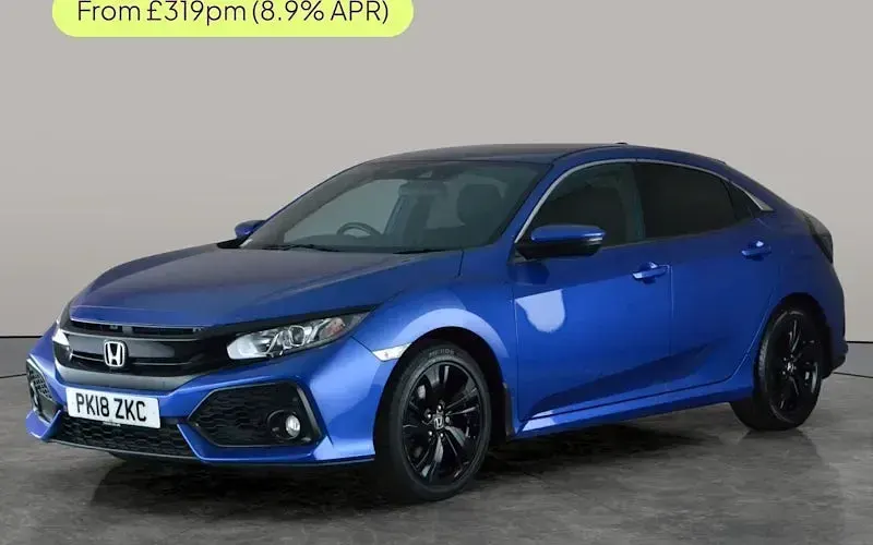 Begagnad Honda Civic SR 120 HK (88 kW) 2018 Halvkombi