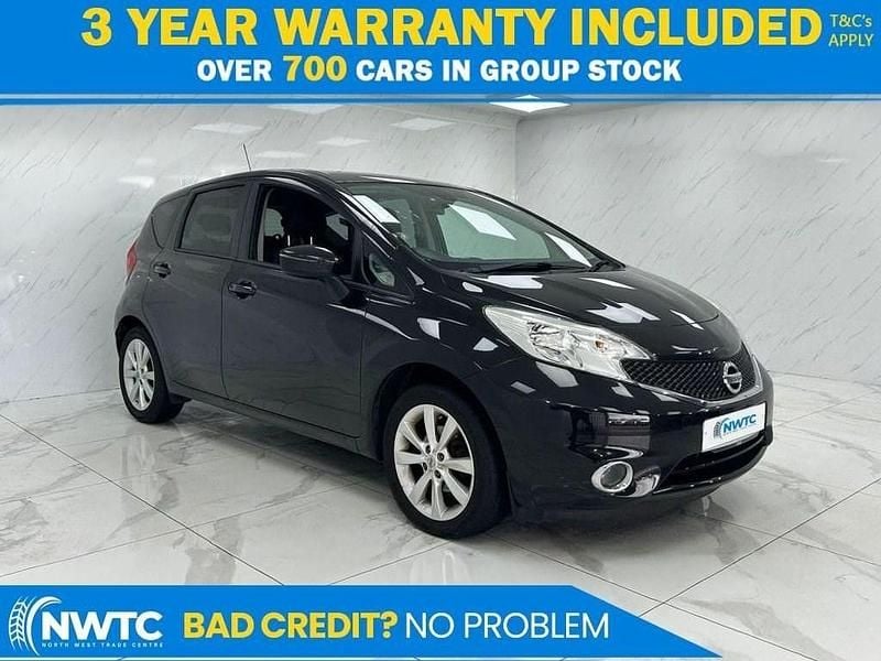 Black Used 2017 Nissan Note Acenta Premium MPV | £8,095 (Fair price) - Image 1/4